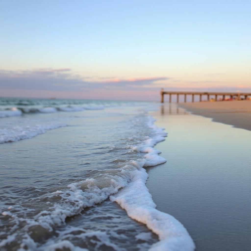 Sunlit Grand Strand beach and dunes on the South Carolina coast — cover image for the article “Sand, Salt, and Humidity: Why Coastal Homes Need a Different Cleaning Plan”
